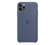 Etui Silicone Case do iPhone 11 Pro Max Alaska niebieskie - 514646 - zdjęcie 1